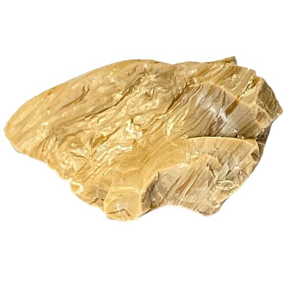 Chocolate Carmel Swirl Art Glass Cullet Slag Glass #5L20 - Picture 4 of 6